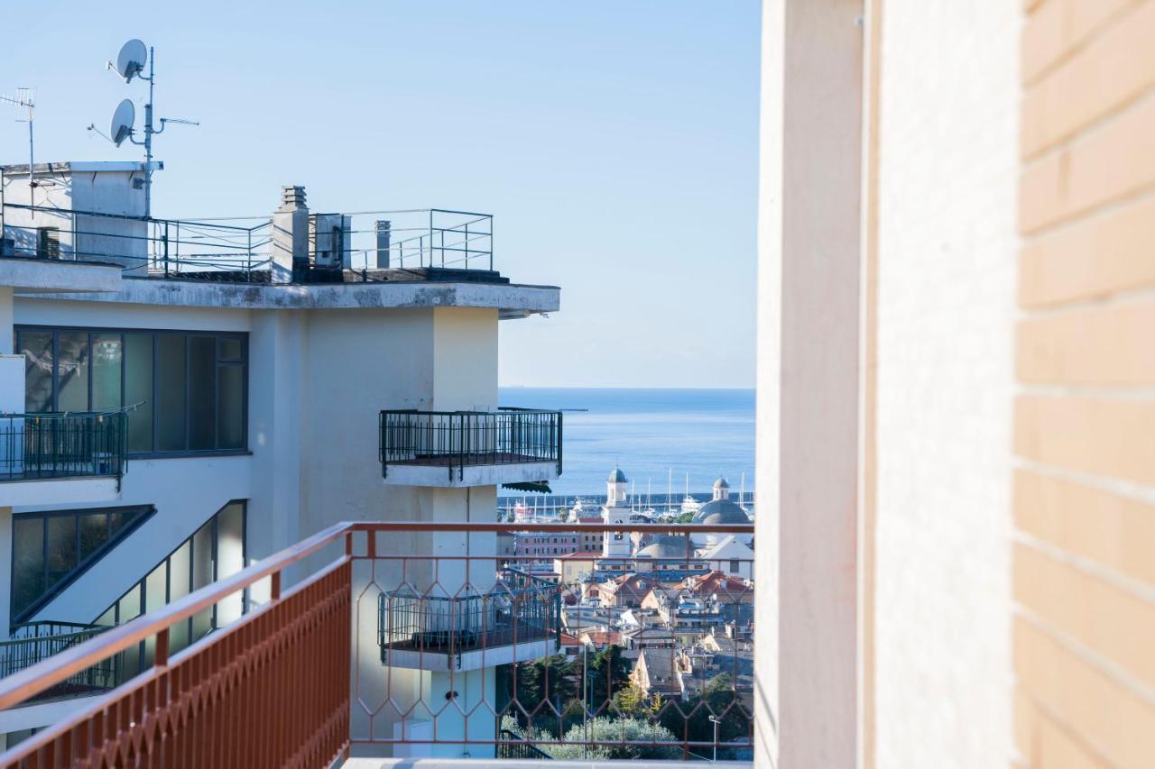 Appartement 093 - Casa Panorama, Vista Mare E Vista Portofino, 500 Metri Centro Di Chiavari, Posto Auto Gratis Incluso Extérieur photo