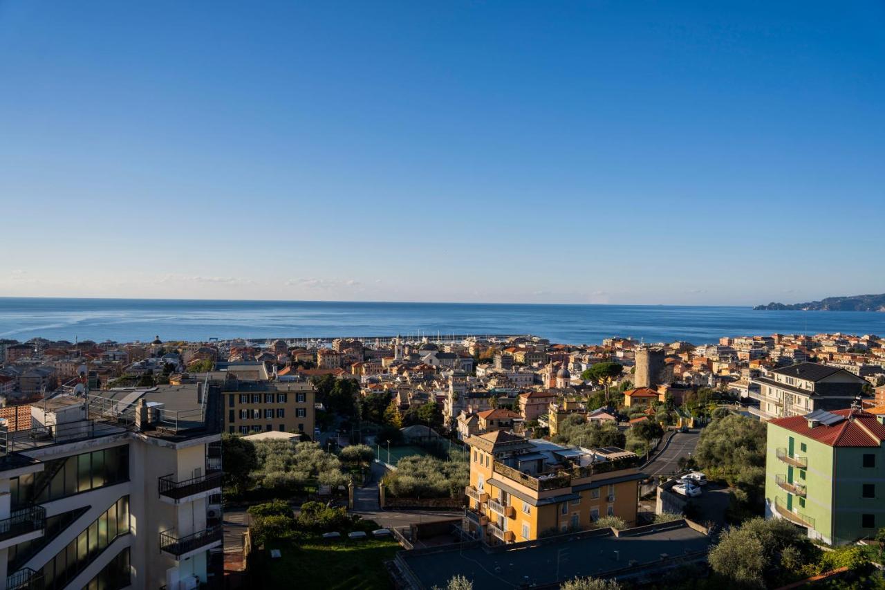 Appartement 093 - Casa Panorama, Vista Mare E Vista Portofino, 500 Metri Centro Di Chiavari, Posto Auto Gratis Incluso Extérieur photo